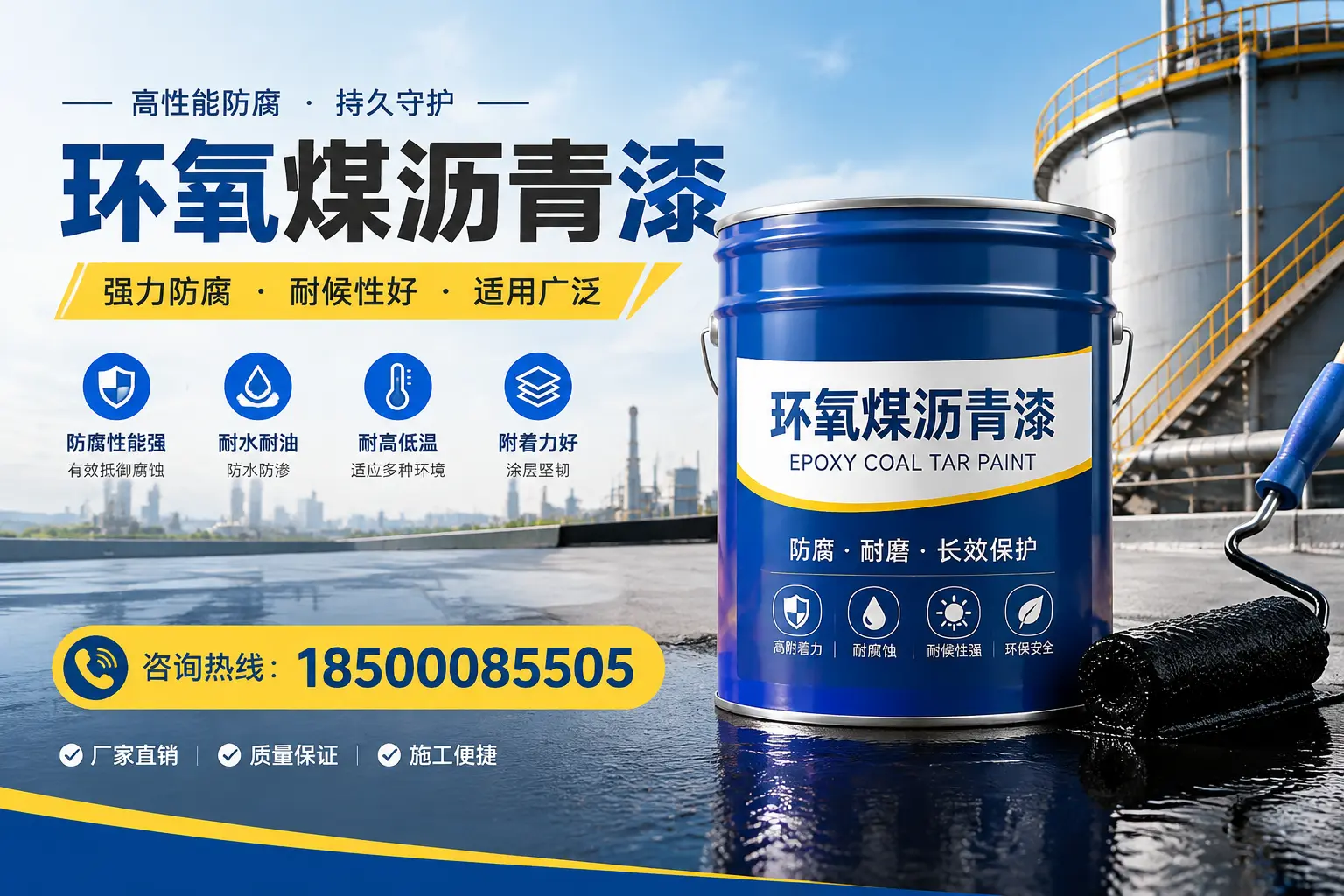 环氧煤沥青漆的储存与运输注意事项,石城企业须知