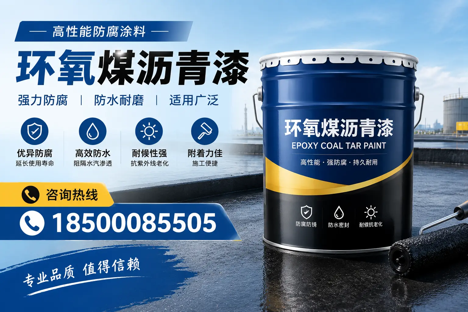 环氧煤沥青漆的主要成分与功能,石城用户深度了解